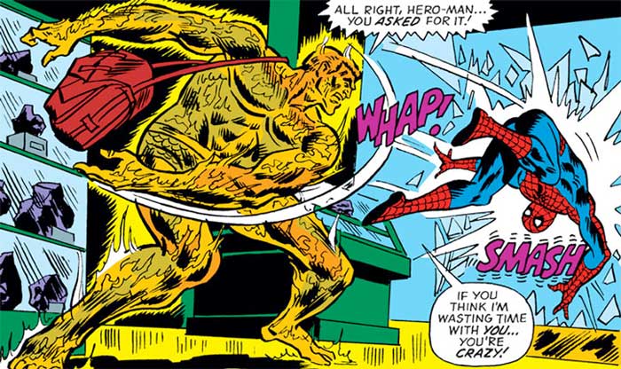 spider-man: lejos de casa hombre ígneo