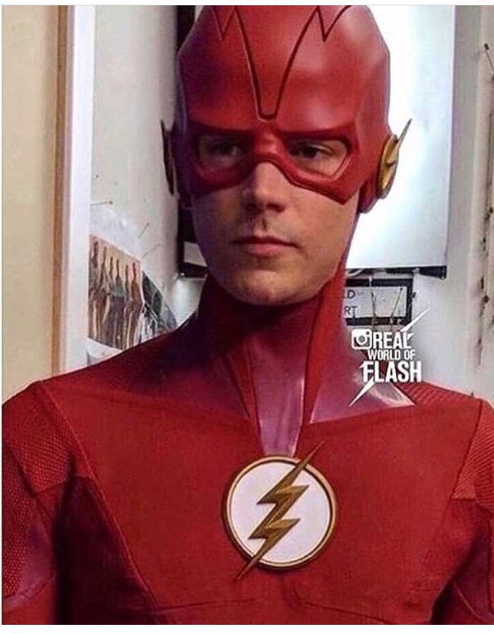 el nuevo traje de grant gustin en the flash temporada 5
