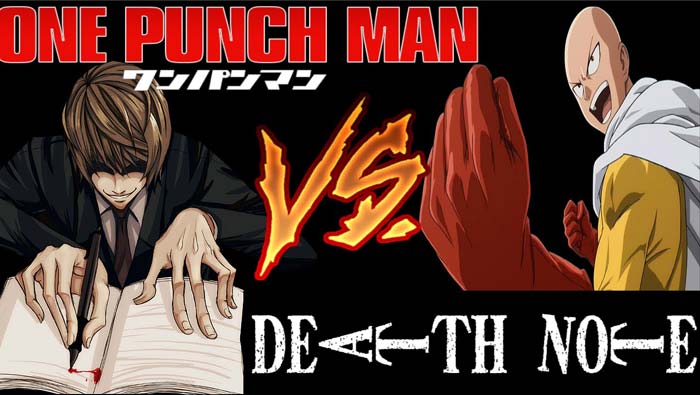 one punch man vs death note