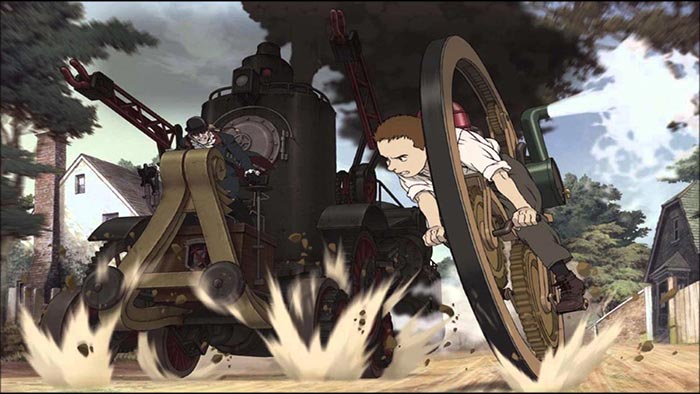 5 animes que podrías ver con tus padres | steamboy (2004)