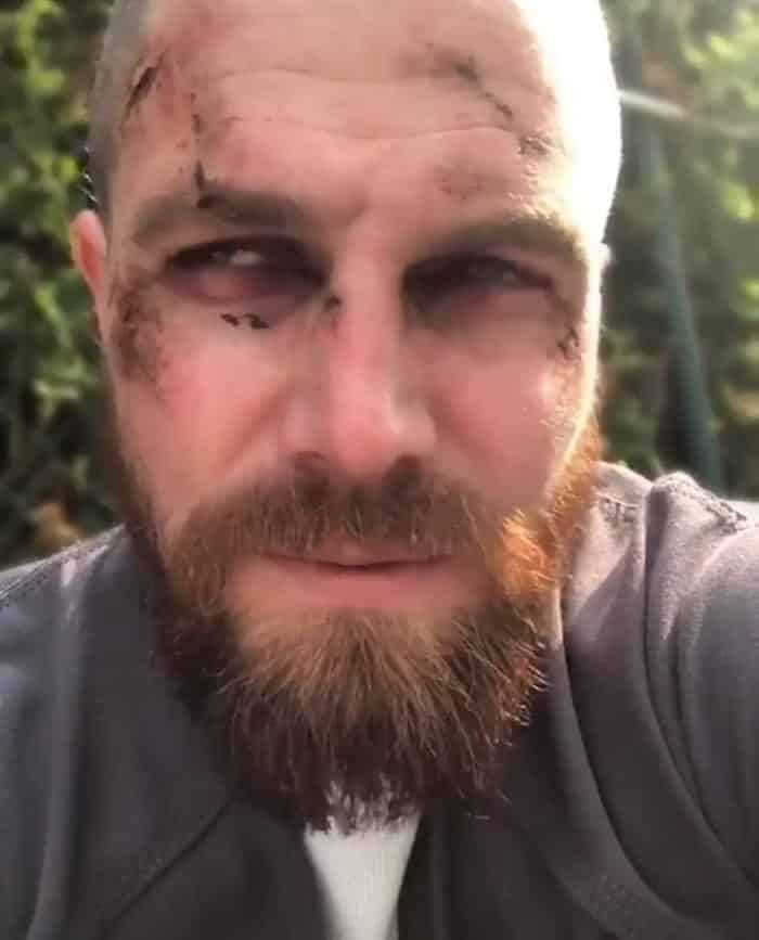 stephen amell en arrow temporada 7