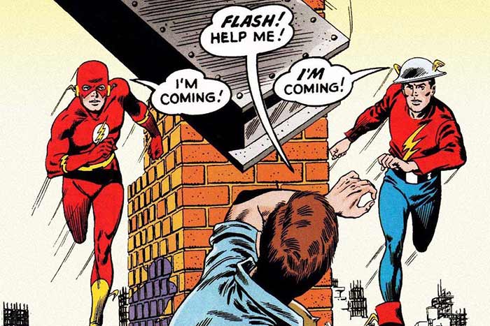 the flash of two worlds | 5 cómics de flash que deberías leer (dc comics)