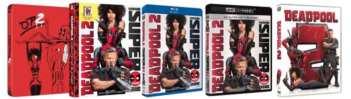 deadpool 2 dvd - blu-ray