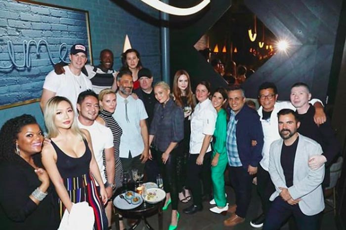 la fotografía del final de los reshoots de vengadores 4 (2019)