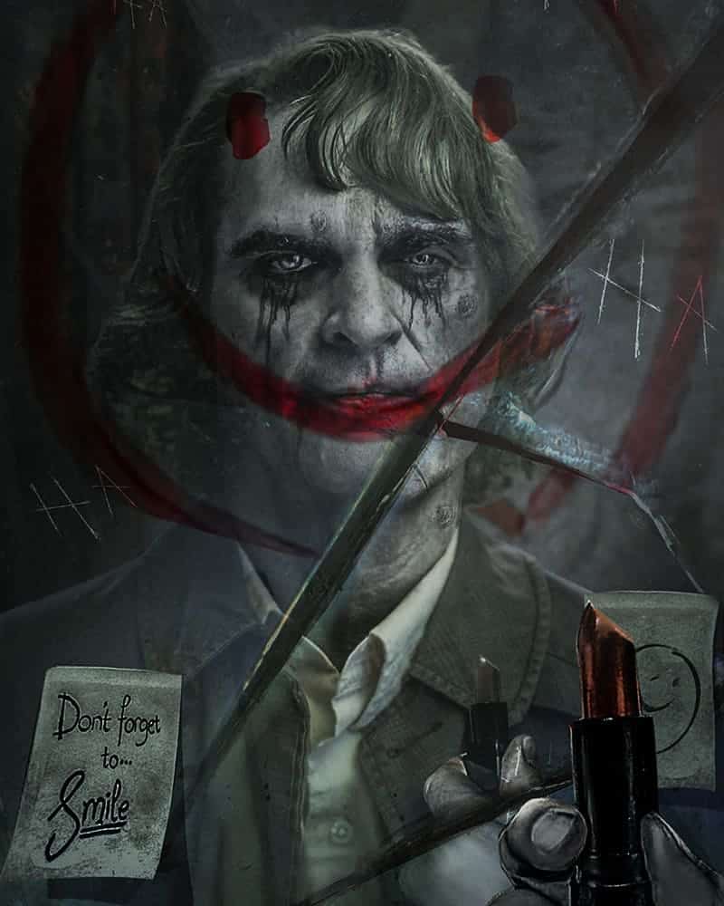 el joker de joaquin phoenix (por bosslogic)