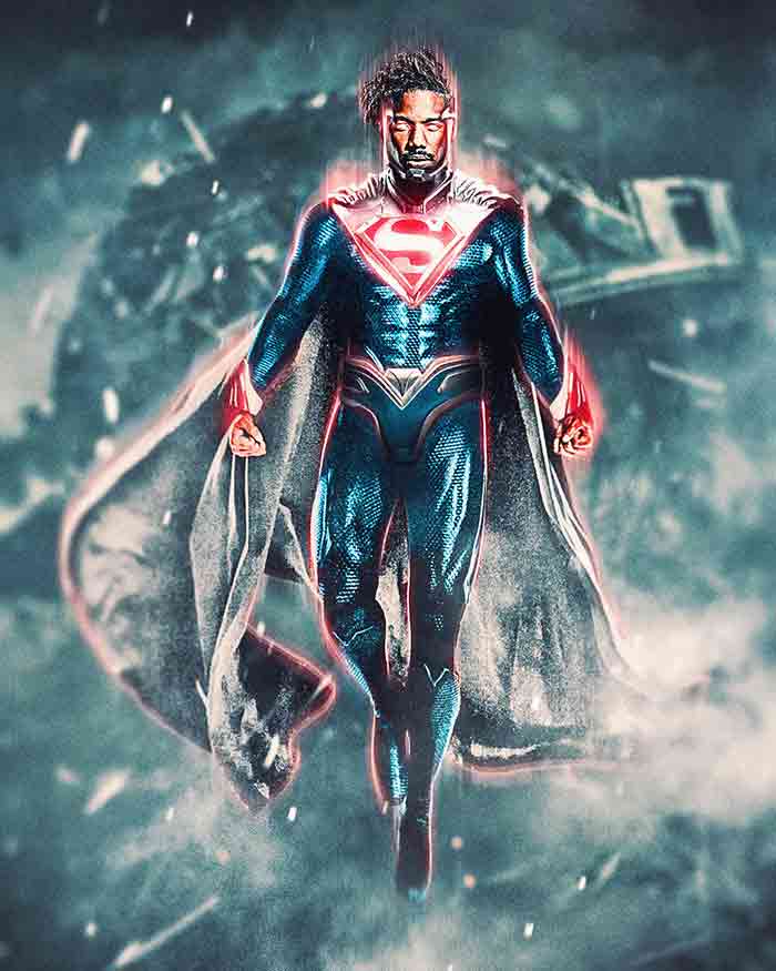 michael b. jordan como superman