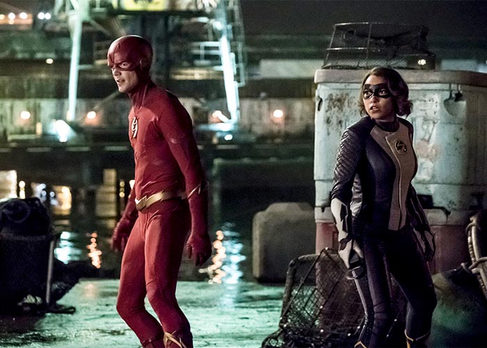 the flash temporada 5: barry allen y nora west-allen