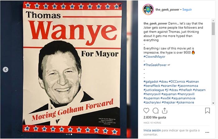 thomas wayne como alcalde en joker (2019)