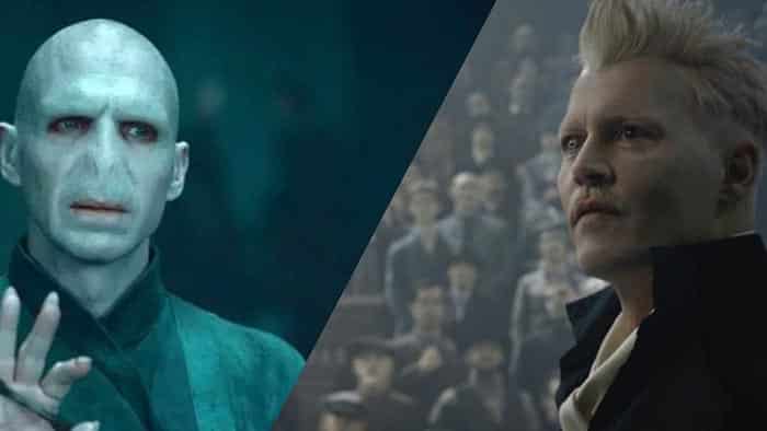 harry potter: lord voldemort vs gellert grindelwald