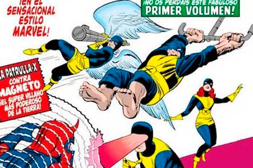 marvel gold la patrulla-x original