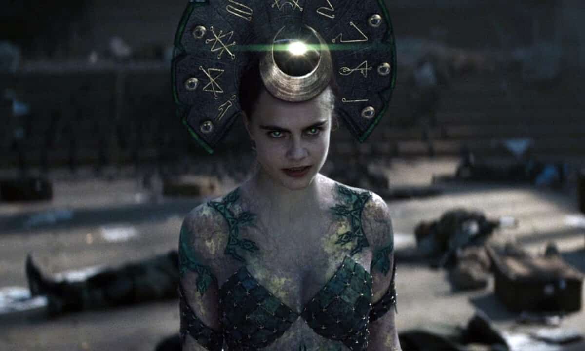 cara delevingne como enchantress en escuadrón suicida den david ayer