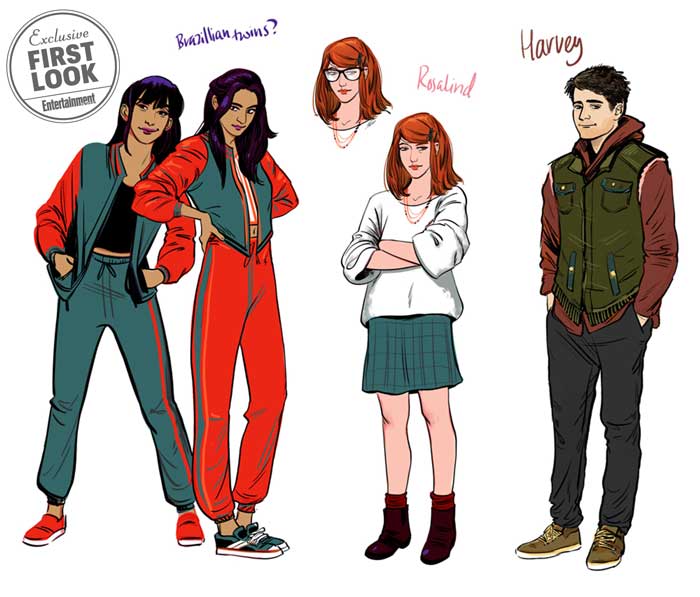 sabrina the teenage witch #1 diseños 2