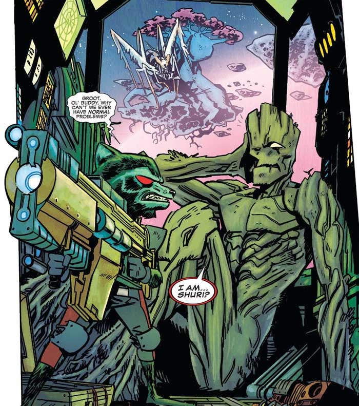 un personaje de black panther será uno de los guardianes de la galaxia