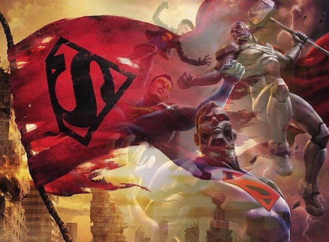 la muerte de superman y el reinado de los superhombres