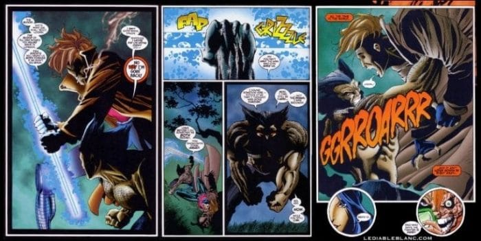 lobezno/gambito: víctimas