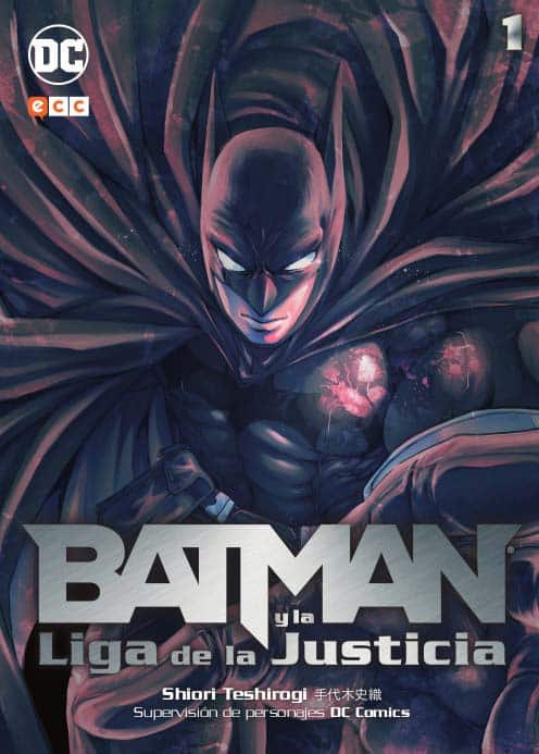 batman y la liga de la justicia manga shiori teshirogi