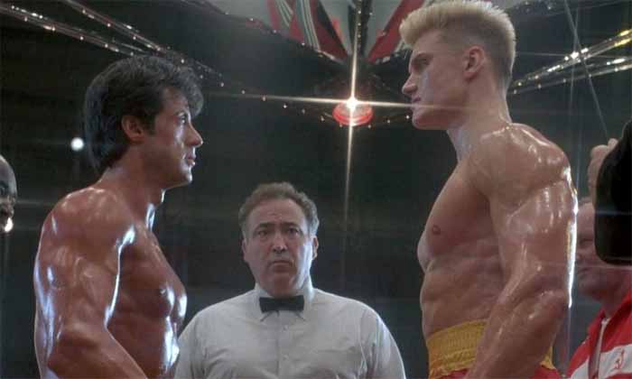 por "esto" sylvester stallone escogió a dolph lundgren para rocky iv