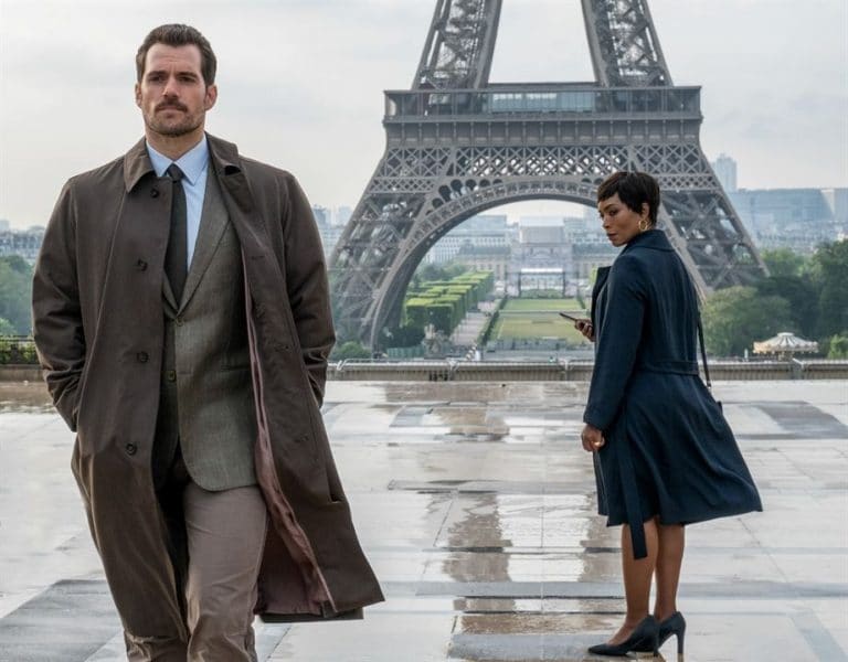 henry cavill y angela basset en paris misión imposible: fallout