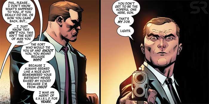 cuando el agente coulson se convirtió en el villano de los vengadores