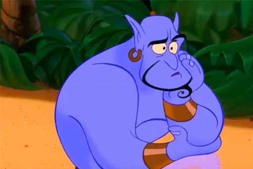 aladdin: ¿será el genio azul? will smith da la respuesta