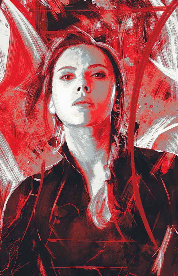 viuda negra - vengadores: endgame