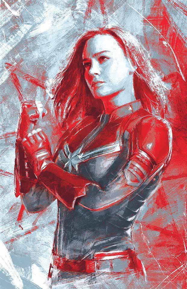 capitana marvel - vengadores: endgame