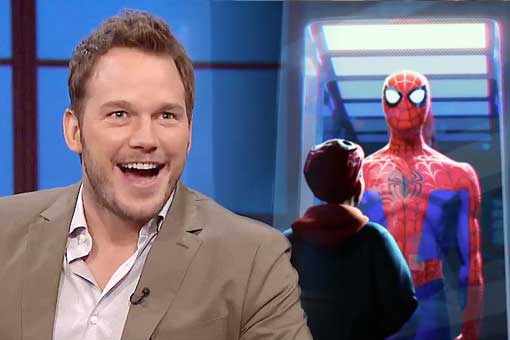 chris pratt hace la crítica de spider-man: un nuevo universo