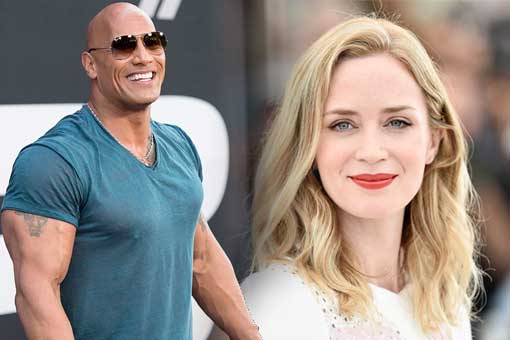 disney le paga el doble a the rock que a emily blunt por jungle cruise