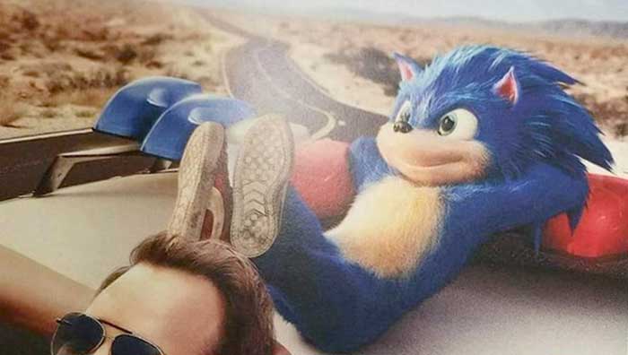 filtran el aspecto de sonic en la película de acción real