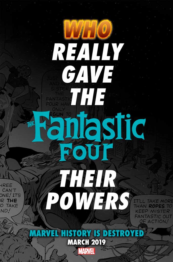 marvel destruirá su propio universo para encajar a los cuatro fantásticos