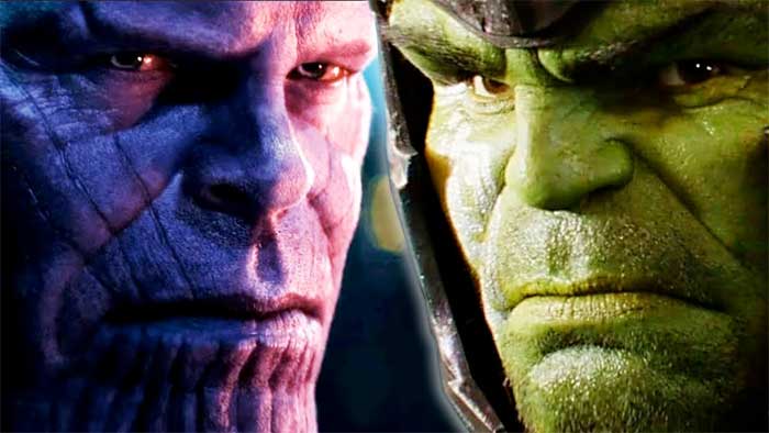 motivo por el que thanos derrotó a hulk en vengadores: infinity war