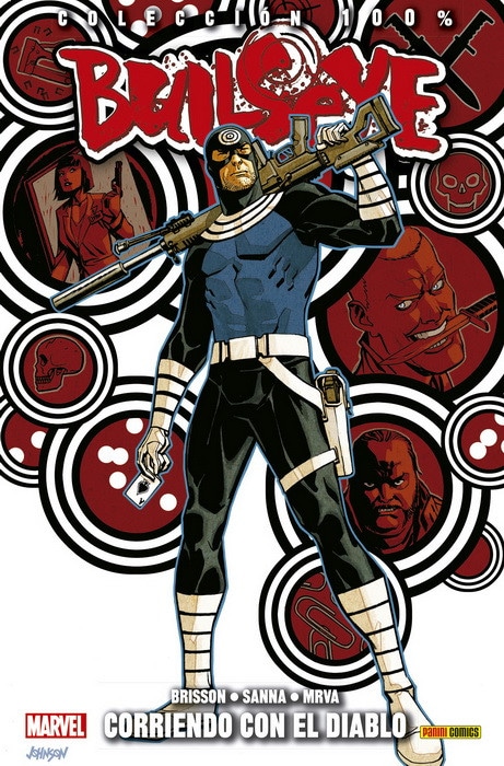 portada de bullseye: corriendo con el diablo