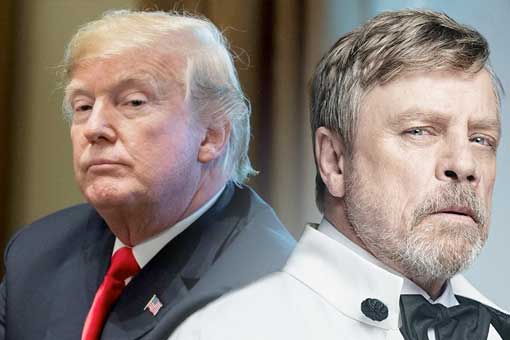 star wars: mark hamill dice que darth vader es mejor que donald trump