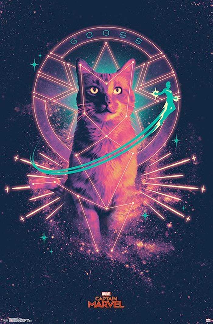 4 pósters espectaculares de la película capitana marvel