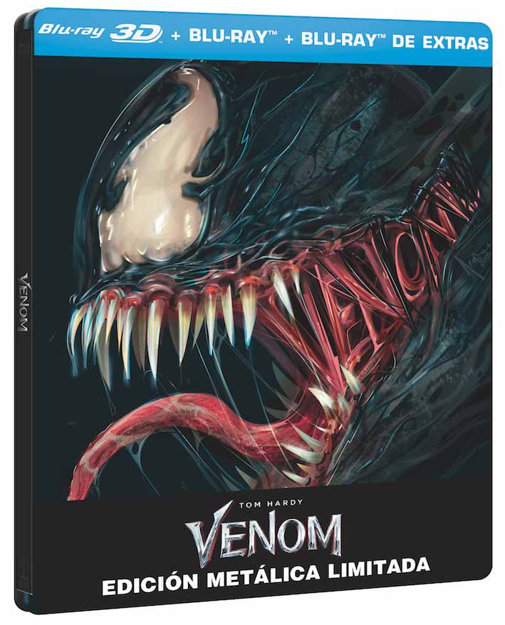 venom: análisis del blu-ray steelbook