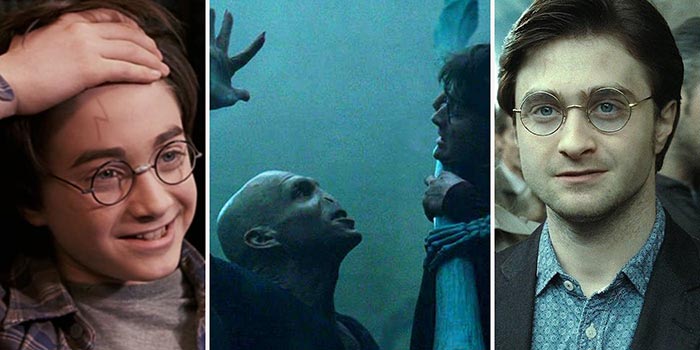 la cicatriz de harry potter