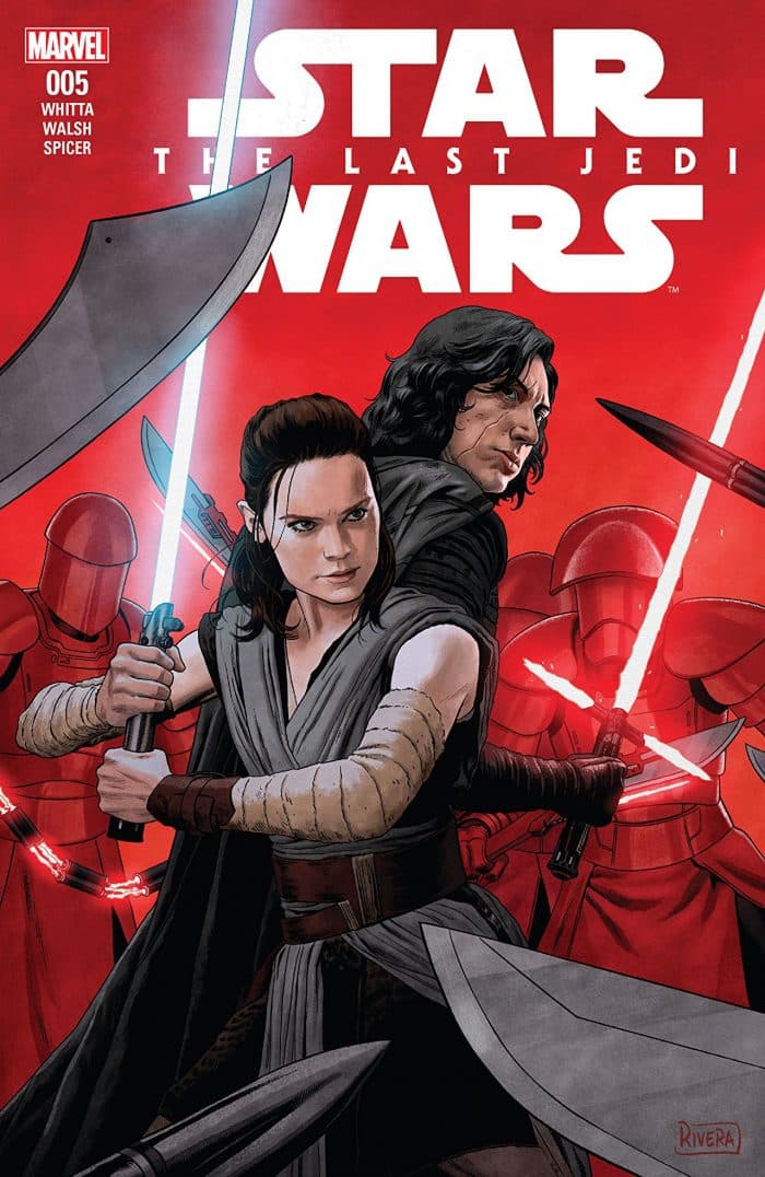 portada de star wars: los últimos jedi (planeta cómic)