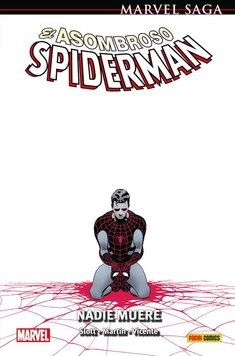 portada de el asombroso spiderman: nadie morirá (dan slott)