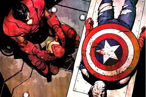 el sacrificio de capitán américa por iron man en vengadores: endgame