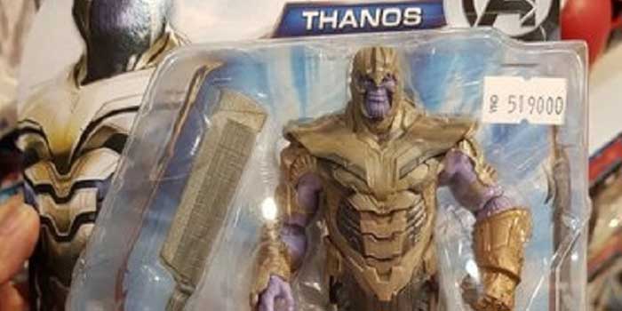 todos los spoilers de los juguetes de vengadores: endgame