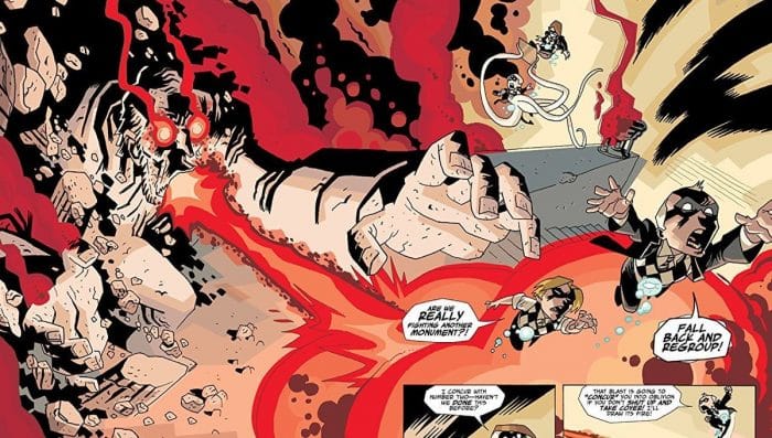 viñeta de umbrella academy