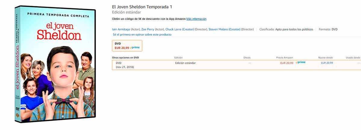 el joven sheldon temporada 1