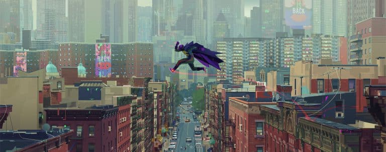 concept art alberto mielgospider-man: un nuevo universo