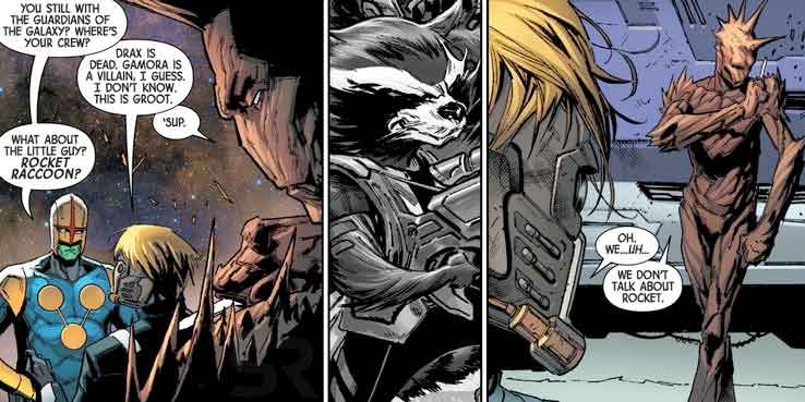 groot es punk en el reboot de los guardianes de la galaxia