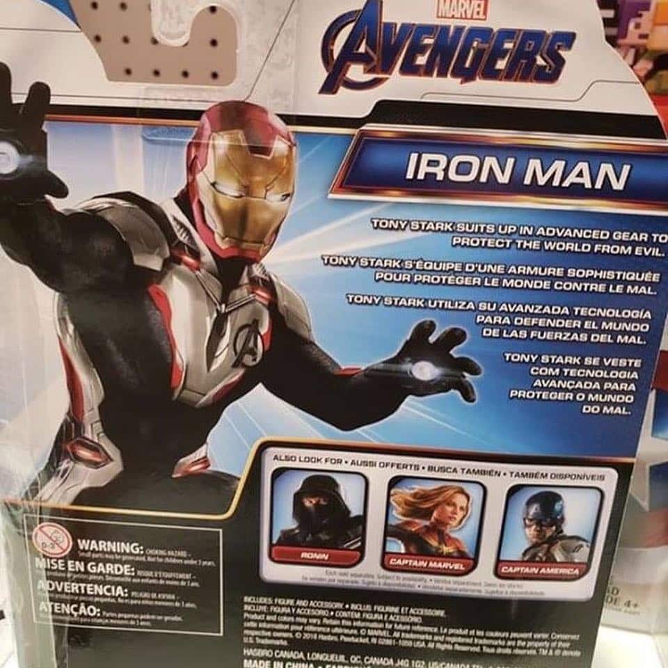 iron man vengadores: endgame