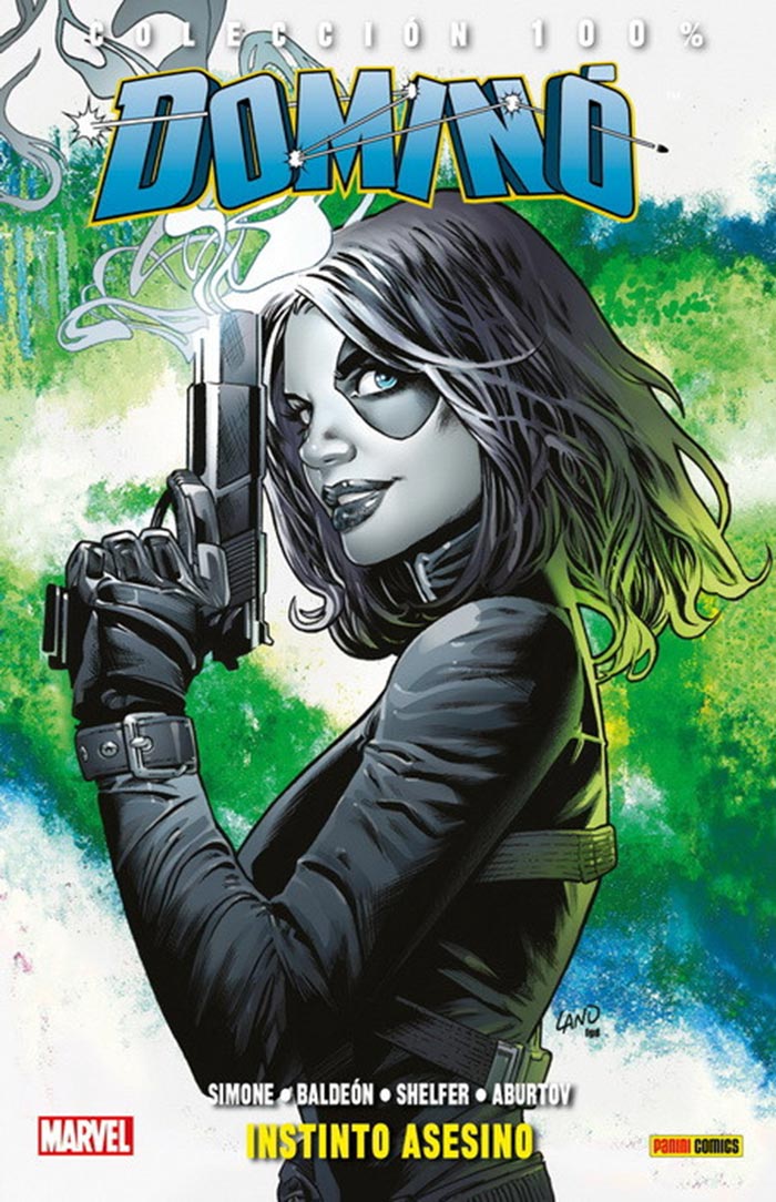 portada de domino: instinto asesino (marvel - panini cómics)