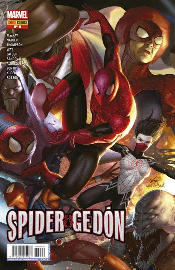 portada de spidergedón 0 (marvel - panini cómics)