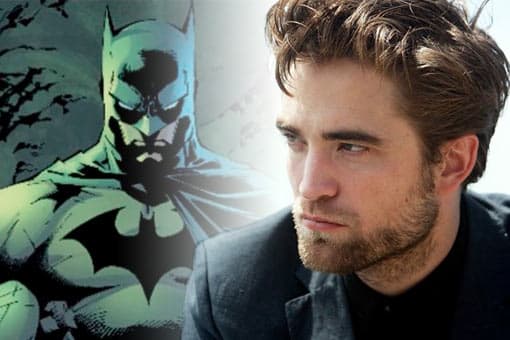 fan art de robert pattinson como el nuevo batman
