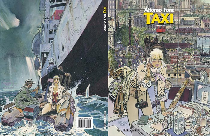 taxi, de alfonso font (planeta cómic)