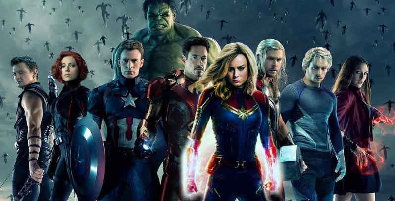 capitana marvel iba a debutar en vengadores: la era de ultron